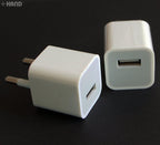 Side view showcasing the USB port of the power adaptor.