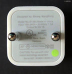 Back view of the universal USB power adaptor with plug details.