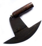 Professional leather skiving tool with sharp metal blade