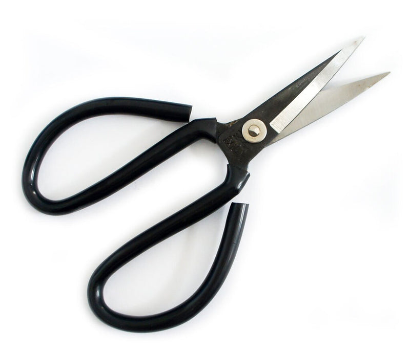 No 6 professional curved scissors with pointed tips