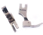 Two narrow standard sewing machine feet, 8mm wide.