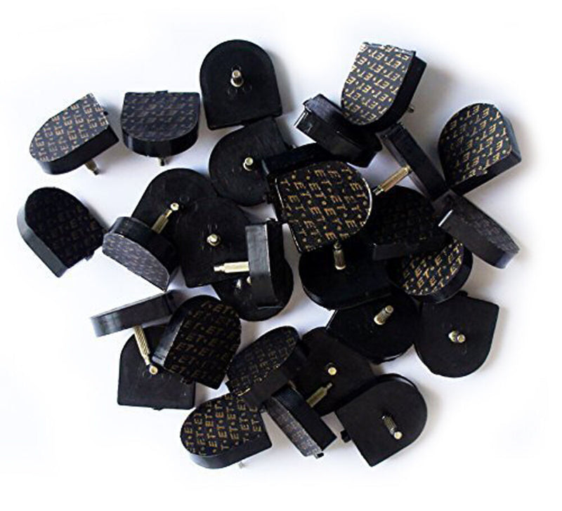 Pack of 10 pairs of U-shape high shoe repair heel tips