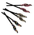 CHP Beautiful Shiny Diamante Crystal Assorted Designs and Colours Hair Pins for All Ages - Pack of 3