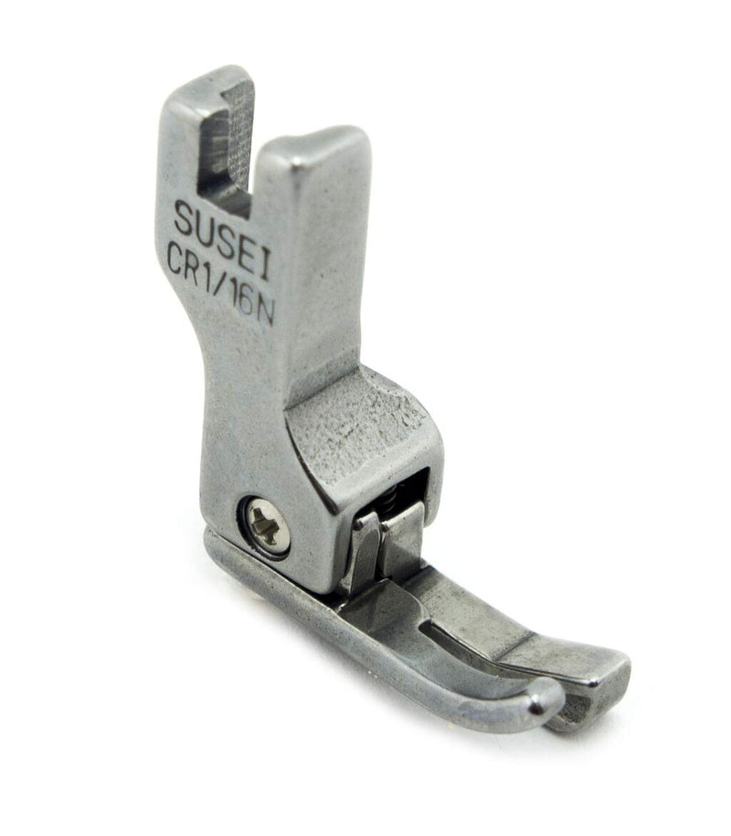 CR1/16N industrial sewing machine step foot on a white background.