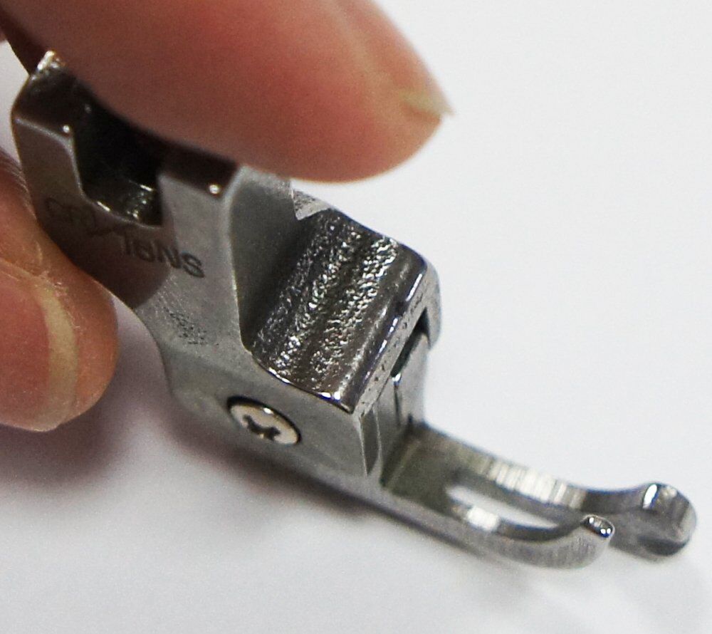 Close-up of the narrow step foot showcasing its design and features.