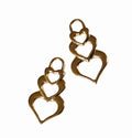 F151 GOLD Zip Pulls, Tags, Fasteners with Eyelet - Pack of 10