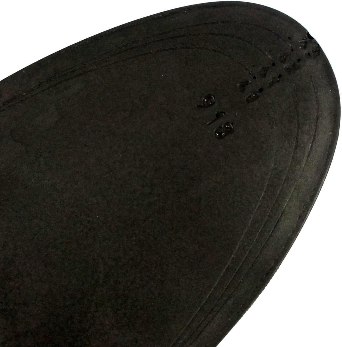Close-up of foam material used in orthopedic insoles
