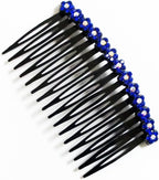 Elegant hair slide comb featuring crystal embellishments