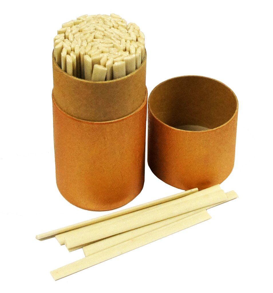 Pack of 100 H-2316 white chalk refills for tailors