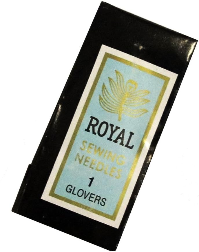Assorted glovers needles for leather crafting