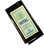 Display of glovers needles in packaging