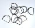 D ring buckles arranged in a neat pack of 10