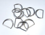 D ring buckles arranged in a neat pack of 10