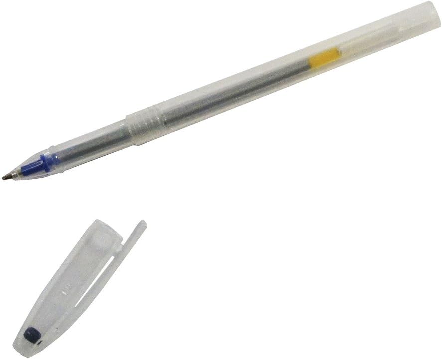Pack of 2 Clear Mark silver lead holders with snap-on caps.