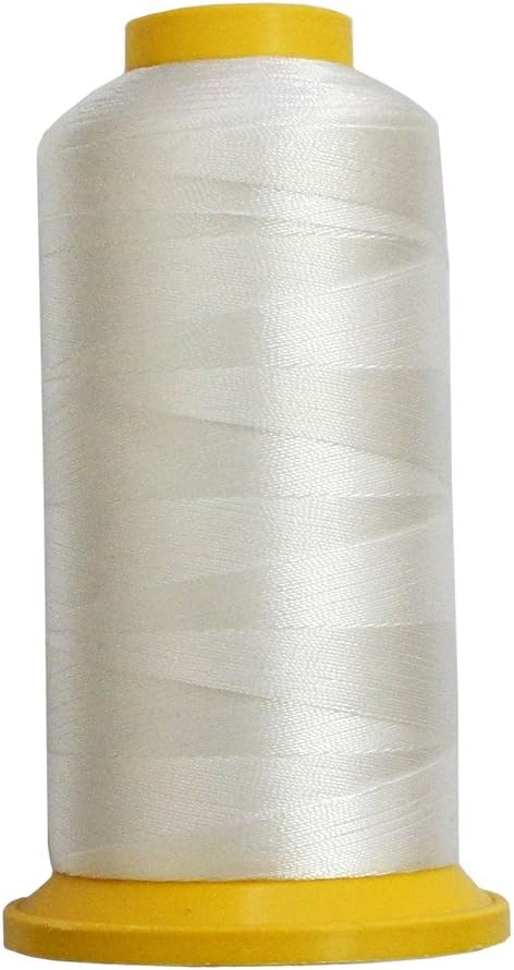 Polyester Thread JaneBrig White Top Stitching 210D 3 Ply 1500m