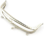 Close-up of the ball kiss clasp on the PF24 purse frame.
