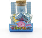 DIY Accessories Blue String Colourful Jingle Bells in Star Shaped Glass Bottle