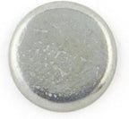 Close-up of a 10mm diameter hidden sew in snap magnet
