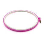 Close-up of the super grip feature of the embroidery hoop