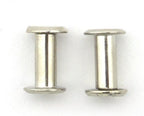 Different angles of the silver screw in studs for clarity.