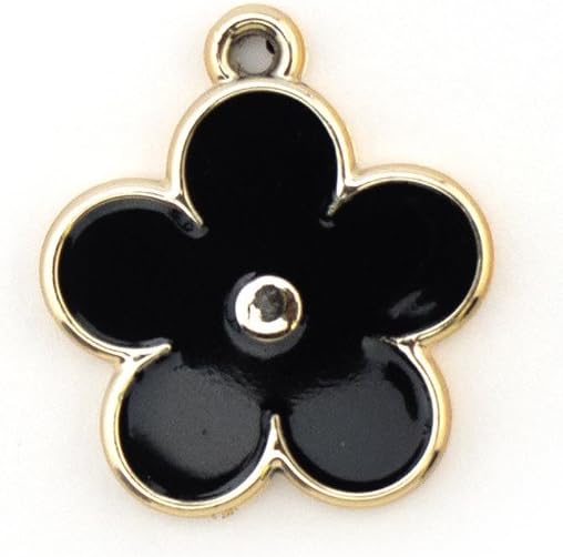 Pack of 10 flower trims displayed in an organised layout.