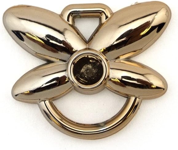 Butterfly double loops trims used as embellishments on clothing.