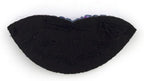 Pack of 5 funky lips trims for clothing and accessories.
