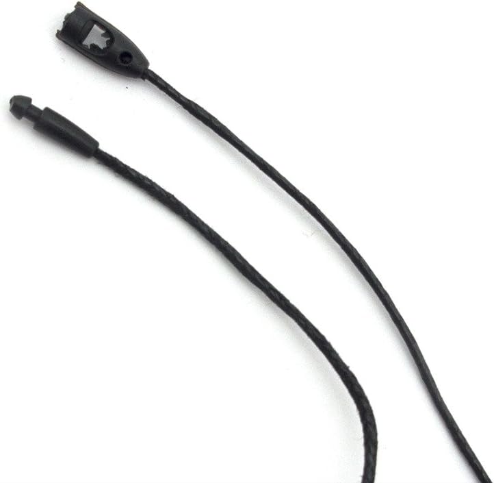 Pack of 1000 black hang tags with waxed nylon string