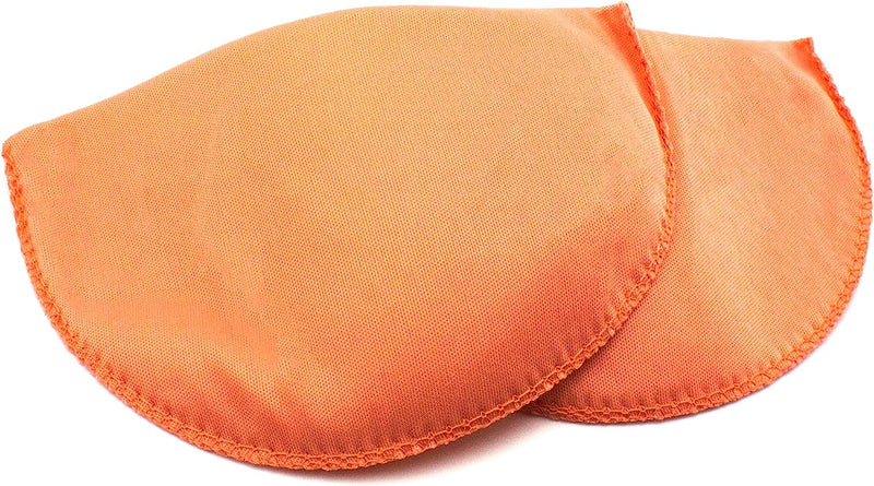 Two pairs of coral shoulder pads in a pack, measuring 15.5 cm x 10.5 cm.