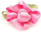 Pack of 20 pretty ribbon bows for clothing embellishment.