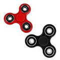 Two assorted colour high speed fidget spinners with ceramic bearings.