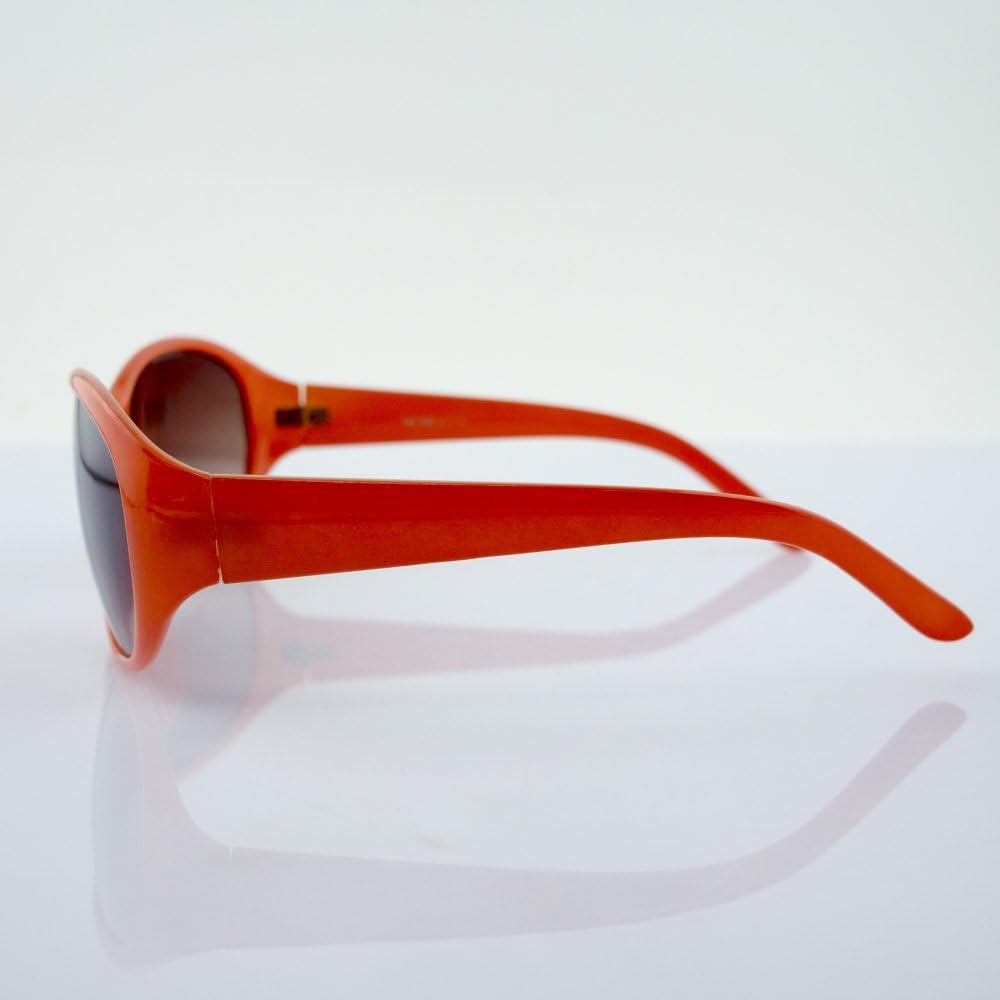 H1041 A-5 Stylish Cinnamon Brown Frame Ladies Fashion Sunglasses - Width at Temples 140 mm - 100% UV400 protection