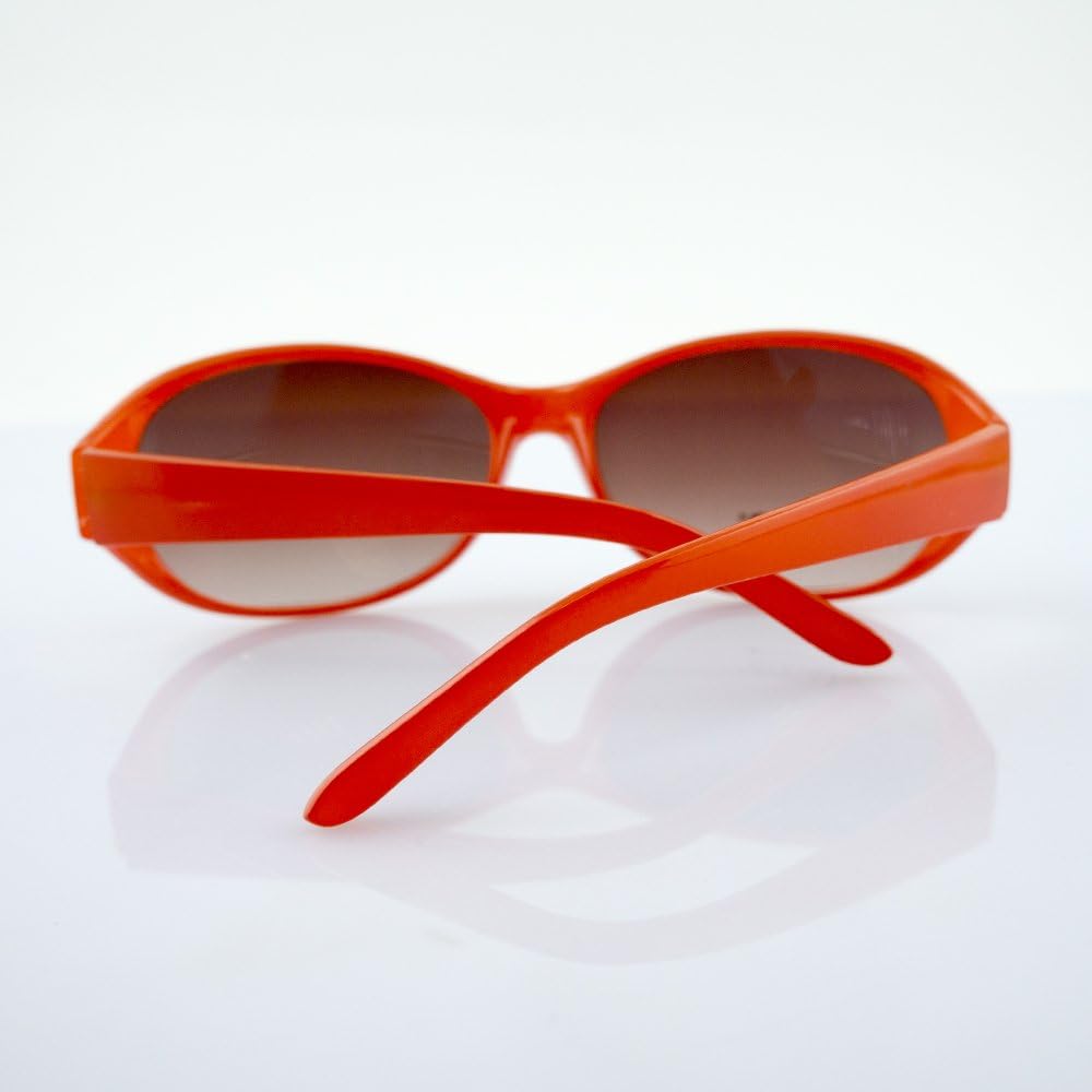 H1041 A-5 Stylish Cinnamon Brown Frame Ladies Fashion Sunglasses - Width at Temples 140 mm - 100% UV400 protection