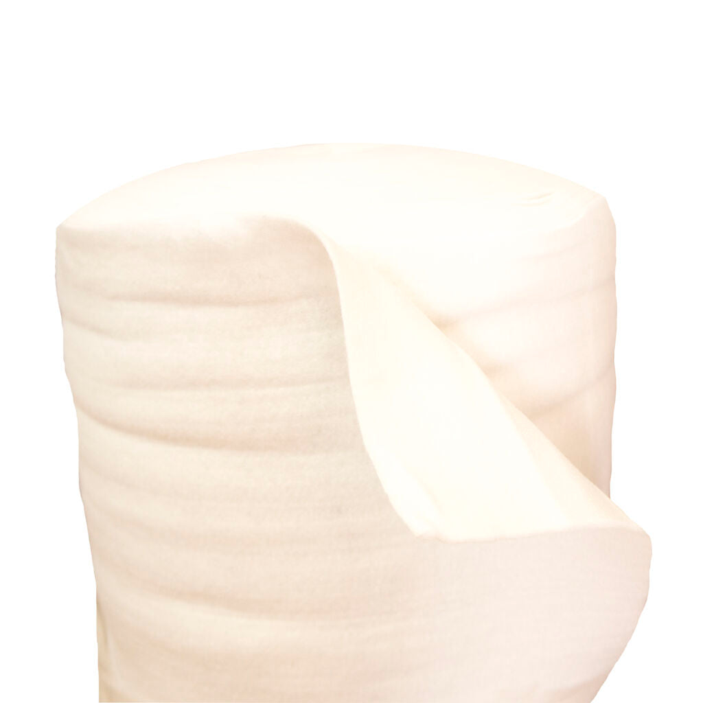 Professional tailor's fibre foam fabric in a roll