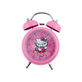 Hello Kitty Ballerina twin bell alarm clock in pink.