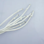 Packaging of the set of two black hoodie cords for sale.