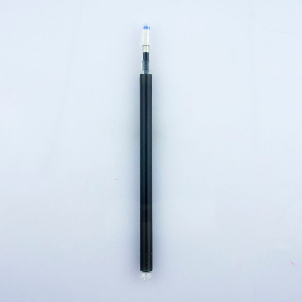 Different angles of black pen leads for crafting
