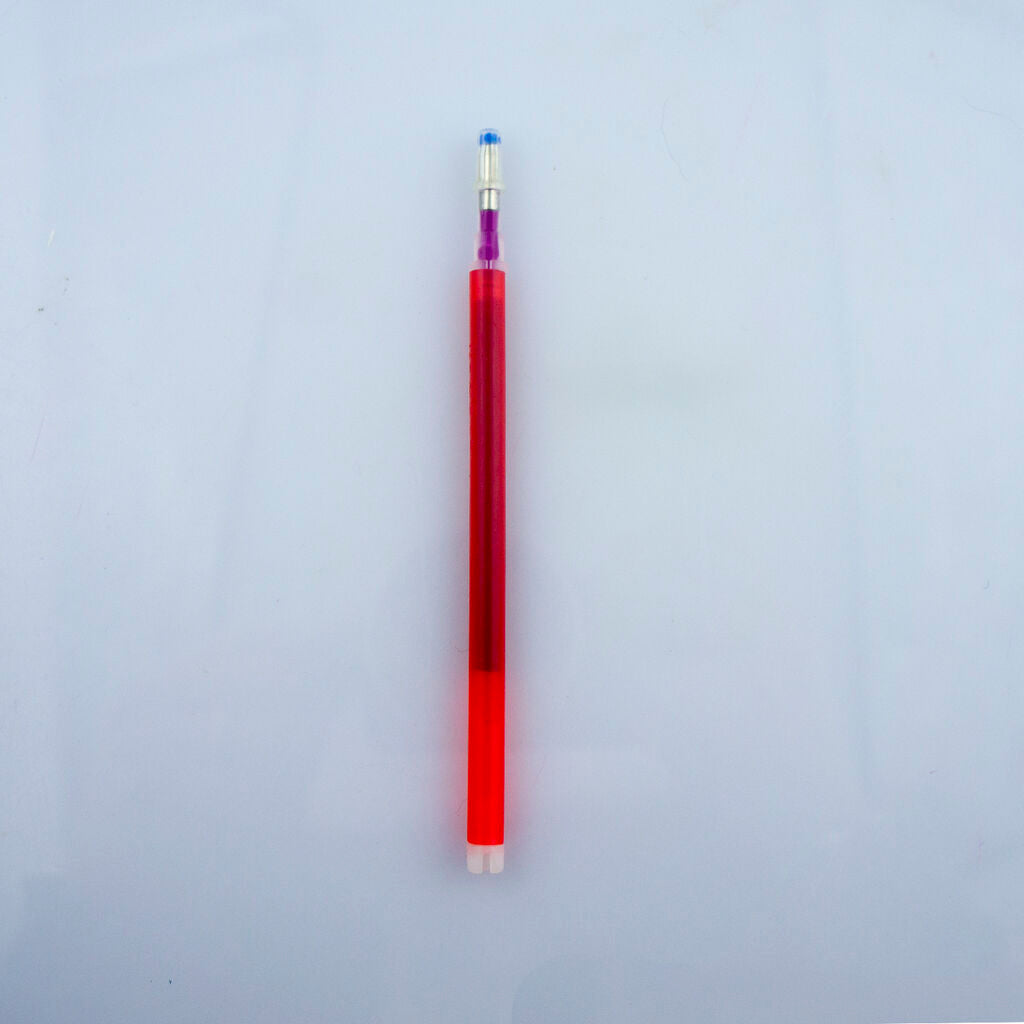 Red High Temperature Erasable Iron Off Pen Leads for Clothes, Shoe Making and Leathercraft - Pack of 5