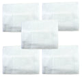Bamboo fibre cleaning cloths in use on kitchen surfaces.