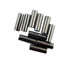 Pack of 10 premium metal cord ends in dark silver tone.