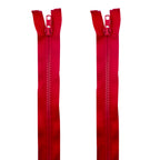 Hand Plastic Closed End Automatic Zips 60Cml X 33Mmw