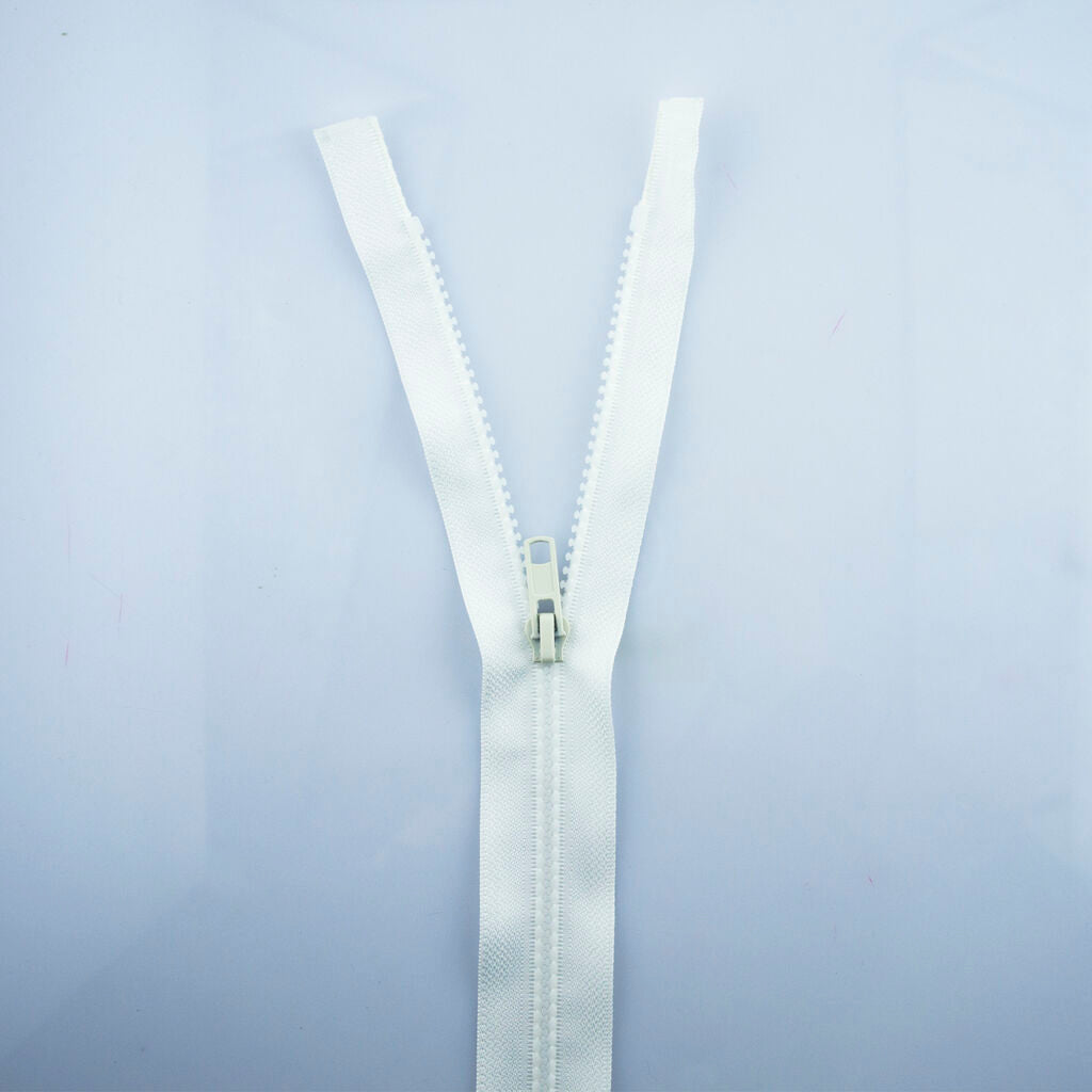 Hand Plastic Closed End Automatic Zips 60Cml X 33Mmw