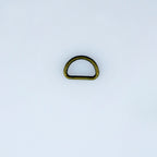 Antique Bronze Tone 14 mm Small D Ring Buckle - for Making or Repairing Belts, Bags 14 mm W x 10 mm H - Pack of 20