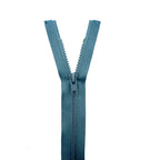 2 PCs No.5 Grey Plastic Open End Automatic Zips 65cmL x 33mmW