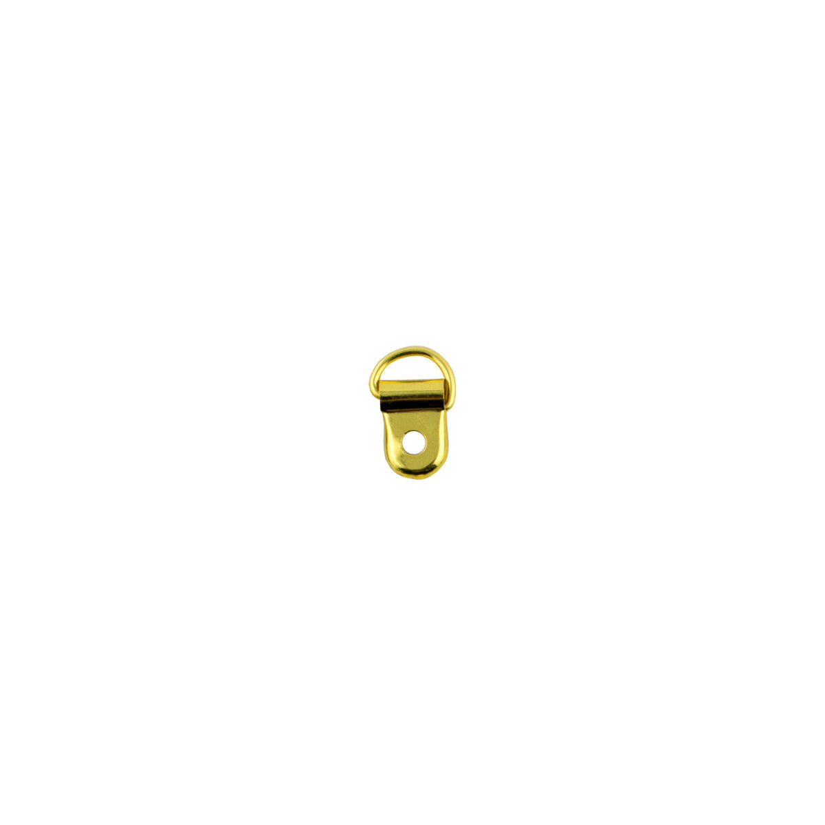 Shoe Boot Lace Eyelets with Gold Tone Loop and Ring - Pack of 20