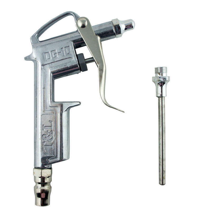 Air duster blower nozzle designed for effective dust removal.