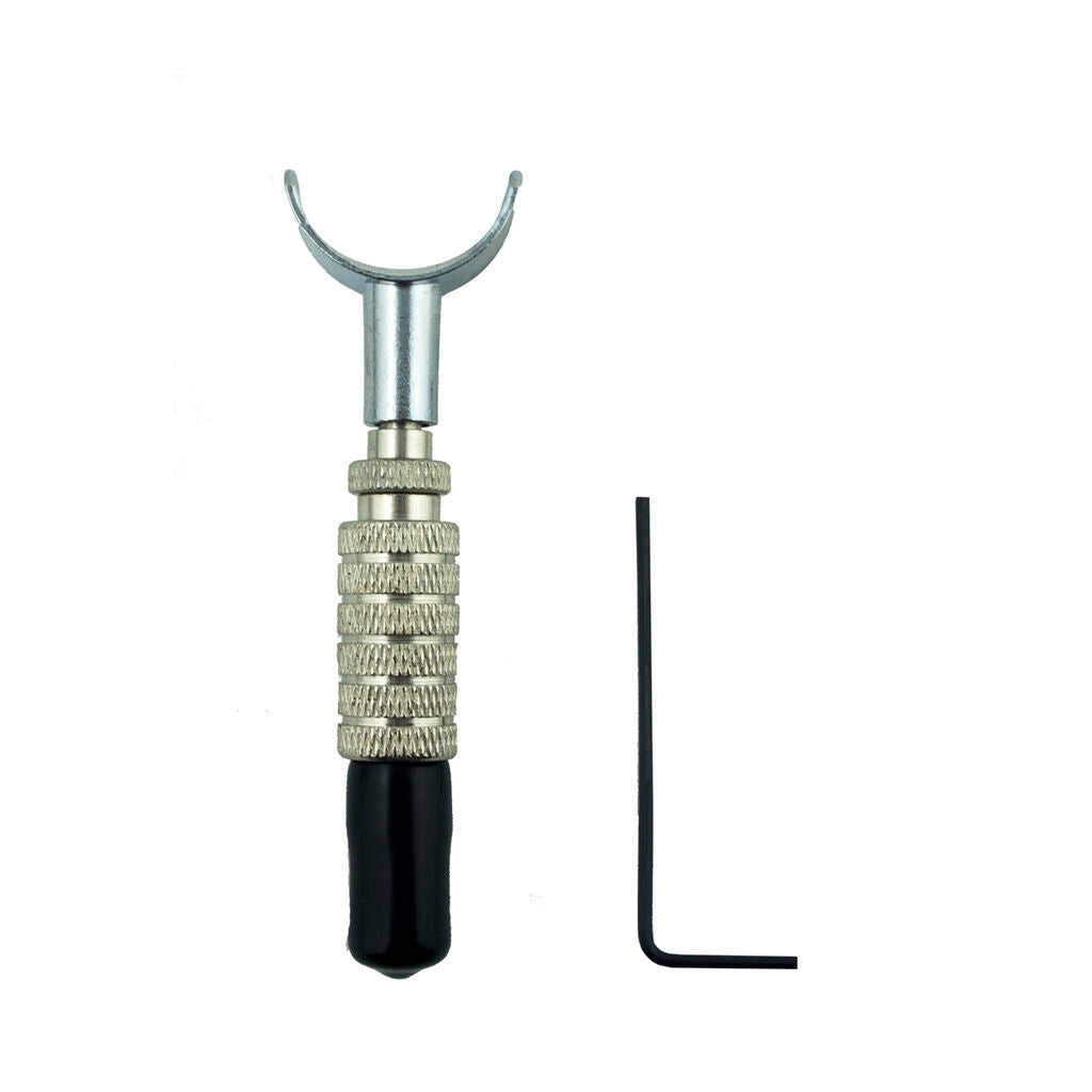 Professional steel leather cutting tool measuring 80 x 25 mm.