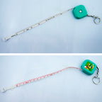 Tape measure extended to show 100 cm length.