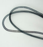 Elastic Lightweight Millinery Tubular Crin Trim - diameter 4 mm, appx 30 meters per pack - Black