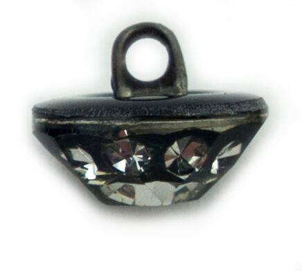 Variety of uses for black and white fashion crystal buttons.